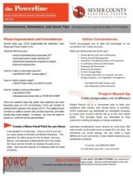 A page of instructions for how to make a project.